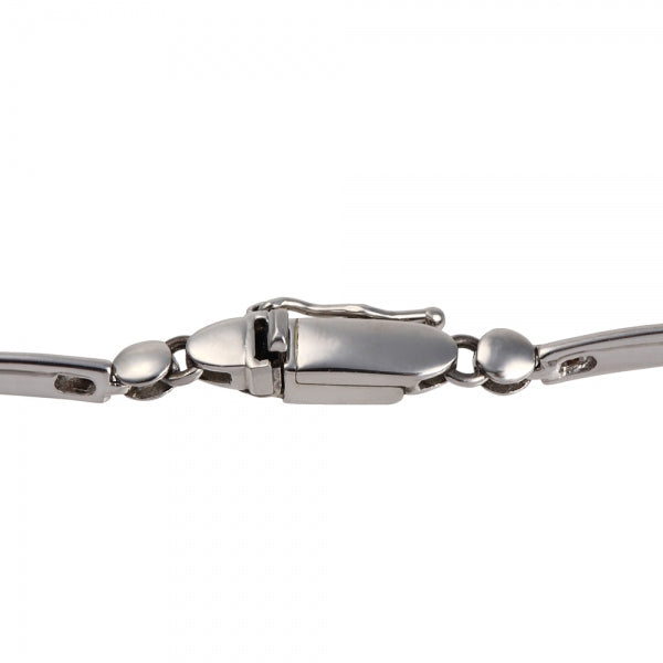 ダイヤモンド プラチナネックレス(計5.0カラット/GカラーUP/SI2/GoodUP/4月誕生石/グレーディングレポート付き)《JNKD1363》