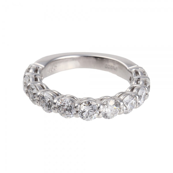 ダイヤモンド PTリング(計2.0カラット/Dカラー/VVS1/3EX(H&C)/4月誕生石/グレーディングレポート付き)