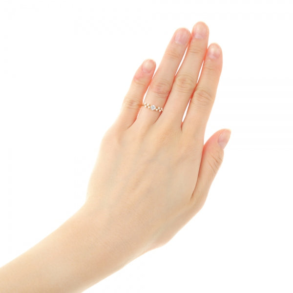 ダイヤモンド K18リング(0.2カラット/Dカラー/VS1/3EX(H&C)/一粒/4月誕生石/グレーディングレポート付き)《JRGD1359》