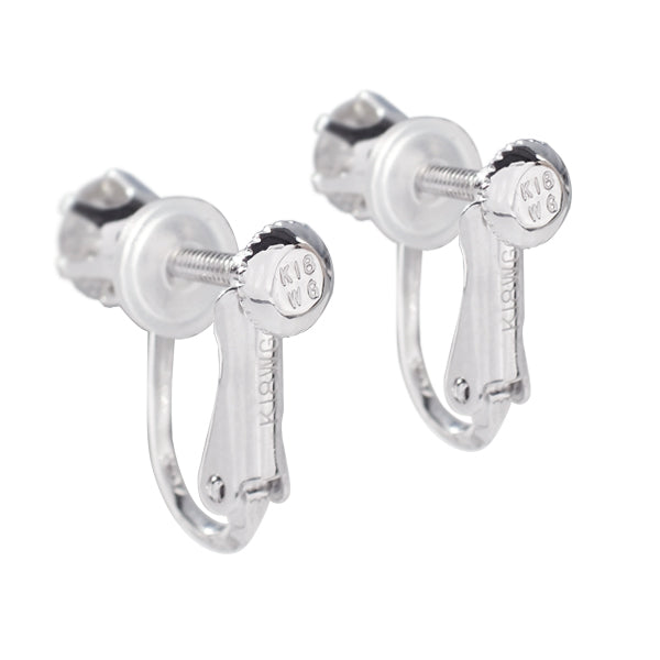 ダイヤモンド K18イヤリング(計1.0カラット/TTLBカラー/I/4月誕生石)《WESD2562》