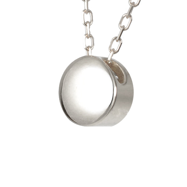 ダイヤモンド K18ネックレス(0.5カラット/HカラーUP/SI2UP/GoodUP/一粒/イニシャル/4月誕生石)《JPDD1256》