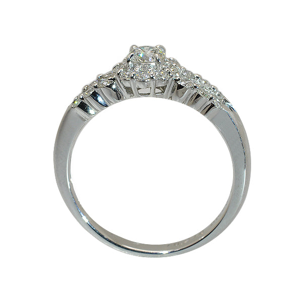 ダイヤモンド プラチナリング(0.2カラット/GカラーUP/SI2/EXCELLENT/一粒/4月誕生石/グレーディングレポート付き)《WRGD2921》