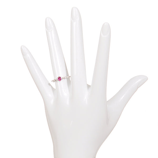 ウォーターオパール/ダイヤモンド K18リング(クレサンベール/オーバル/10月誕生石)《BRGW7619》