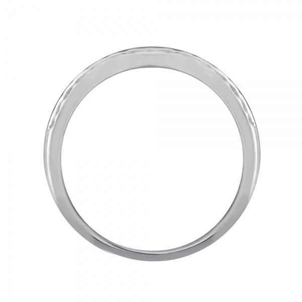 ダイヤモンド プラチナリング(計0.2カラット/テーパーバケット/ハーフエタニティ/ライン/ベゼル/4月誕生石)《WRGD3508》