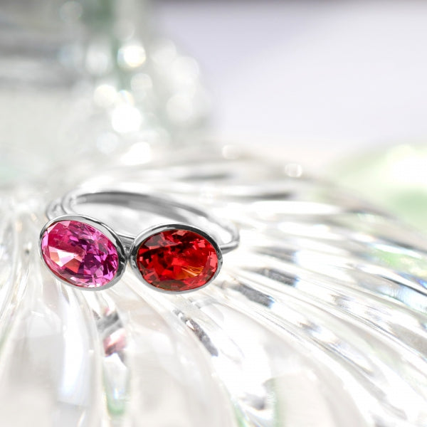 アレキサンドライト プラチナリング(クレサンベール/1カラットUP/オーバル/フクリン/6月誕生石)《WRGA3592》