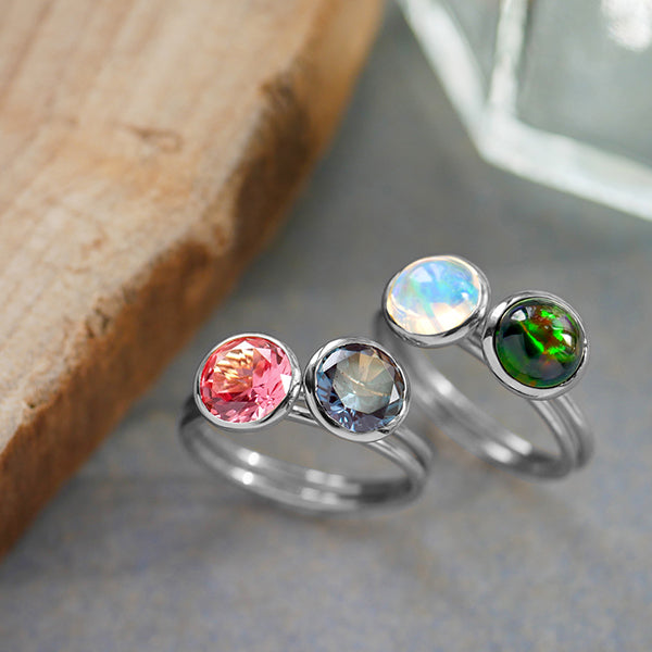 ブルーサファイア PTリング(クレサンベール/1カラットUP/フクリン/9月誕生石)《WRGS3594》