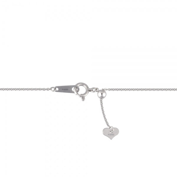 ダイヤモンド プラチナネックレス(計0.55カラット/テーパーバケット/パヴェ/サークル/4月誕生石)《WPDD3514》