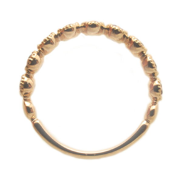 ブルートパーズ K18リング(ハーフエタニティ/11月誕生石)《WRGN2107》