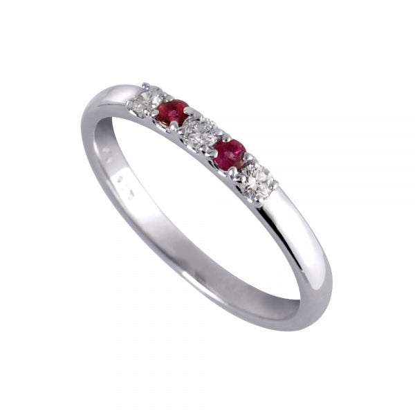 レッドベリル/ダイヤモンド プラチナリング《WRGN3476》
