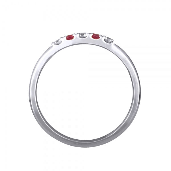 レッドベリル/ダイヤモンド プラチナリング《WRGN3476》