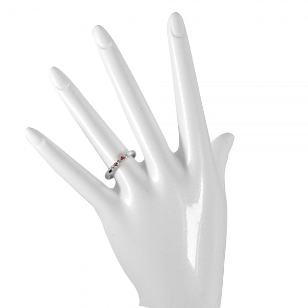 レッドベリル/ダイヤモンド プラチナリング《WRGN3476》