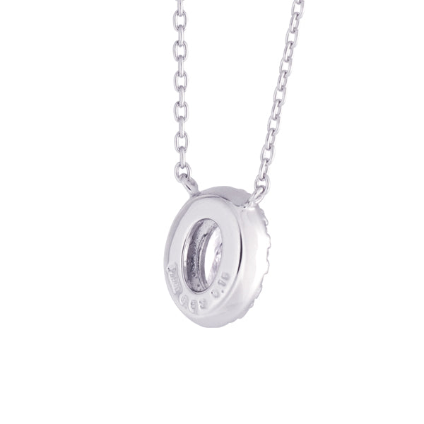 ダイヤモンド プラチナネックレス(0.5カラット/Dカラー/IF(インターナリーフローレス)/オーバル/一粒/4月誕生石/グレーディングレポート付き)《JPDD1227》