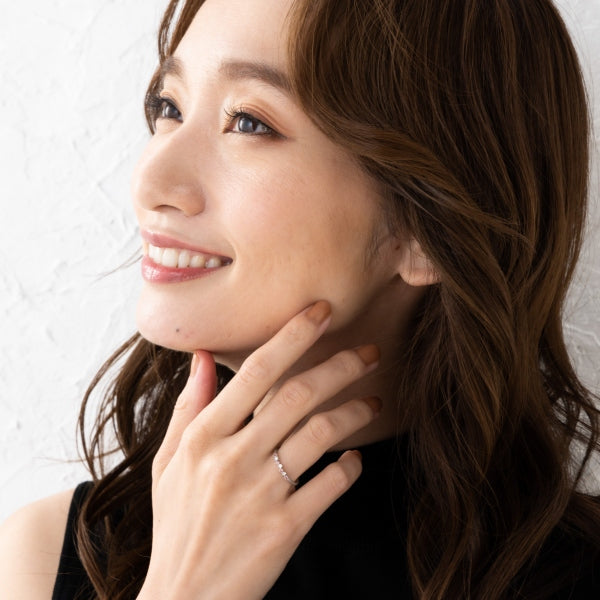 パパラチアサファイア/ダイヤモンド プラチナリング(クレサンベール/マット/9月誕生石)《WRGP4098》