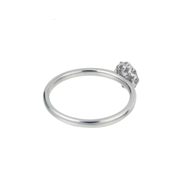 ダイヤモンド プラチナリング(計0.3カラット/フラワーモチーフ/4月誕生石)《JRGD1148》