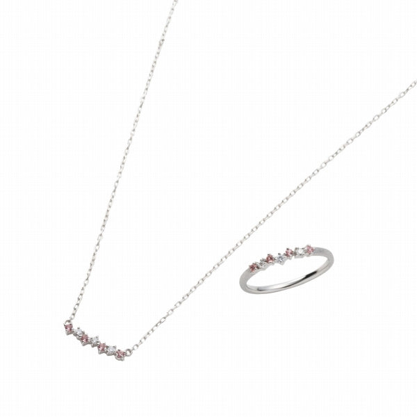 パパラチアサファイア/ダイヤモンド プラチナリング(クレサンベール/マット/9月誕生石)《WRGP4098》