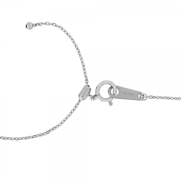 ダイヤモンド プラチナネックレス(1.0カラット/Dカラー/VVS1/クッションカット/一粒/4月誕生石/GIAグレーディングレポート付き)《JPDD1578》