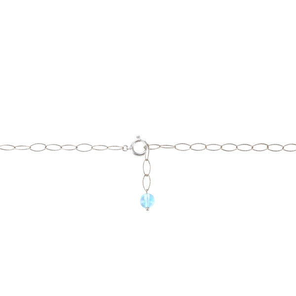 ウォーターオパール K14ネックレス(クレサンベール/10月誕生石)《JNKW1628》