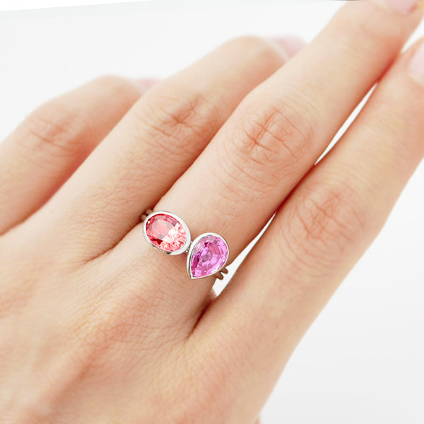 ルビー プラチナリング(クレサンベール/1カラットUP/オーバル/フクリン/7月誕生石)《WRGR3592》