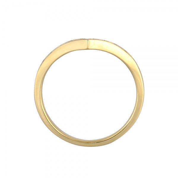 ダイヤモンド K18リング(計0.3カラット/シャープ/4月誕生石)《WRGD3265》