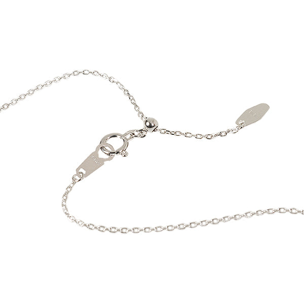 ルビー/ダイヤモンド K18ネックレス(クレサンベール/ダンシングストーン/馬蹄モチーフ/7月誕生石)《WPDR2716》