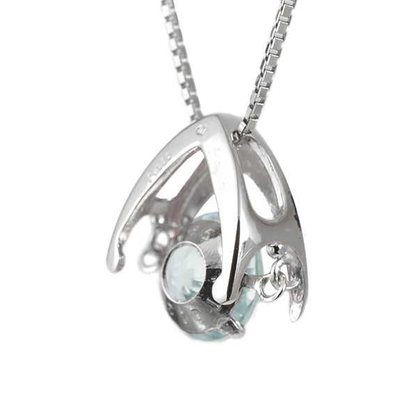 アレキサンドライト PTネックレス(クレサンベール/ダンシングストーン/6月誕生石)