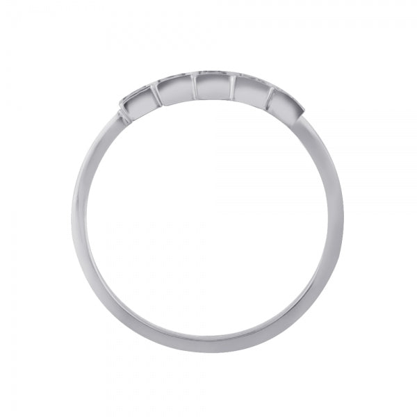 ダイヤモンド K18リング(計0.3カラット/タイル/4月誕生石)《WRGD3267》