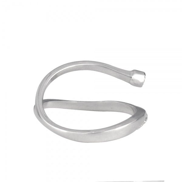 ダイヤモンド プラチナリング(計0.07カラット/インデックス/ミル打ち/4月誕生石)《WRGD3563》