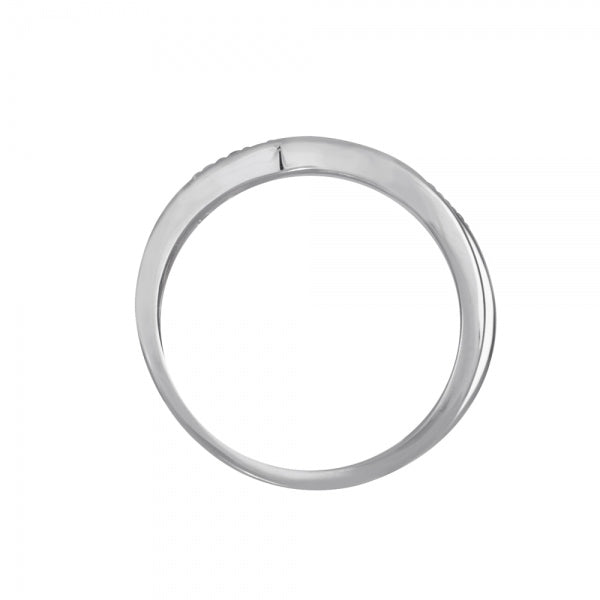 ダイヤモンド PTリング(計0.12カラット/インデックス/レール風/4月誕生石)