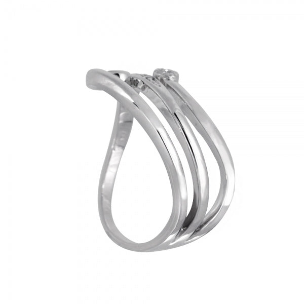 ダイヤモンド プラチナリング(インデックス/ミル打ち/4月誕生石)《WRGD3560》