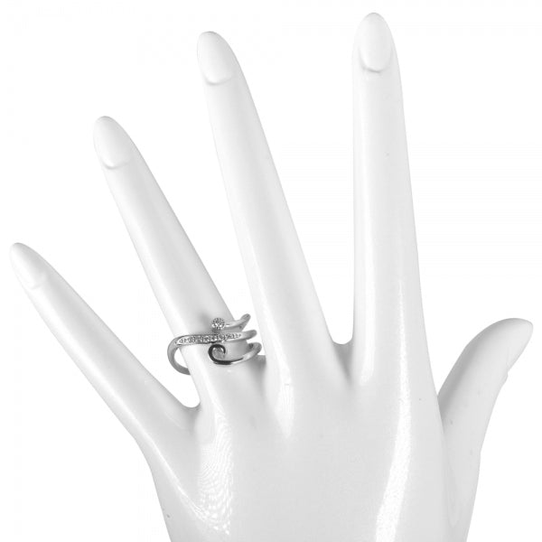 ダイヤモンド プラチナリング(インデックス/ミル打ち/4月誕生石)《WRGD3560》