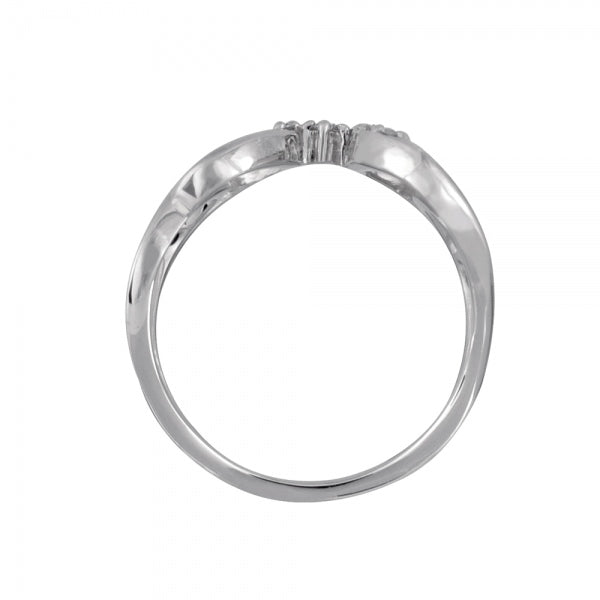 ダイヤモンド プラチナリング(インデックス/蝶モチーフ/4月誕生石)《WRGD3557》