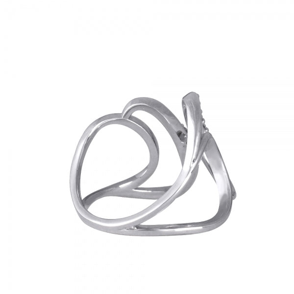 ダイヤモンド プラチナリング(インデックス/蝶モチーフ/4月誕生石)《WRGD3557》