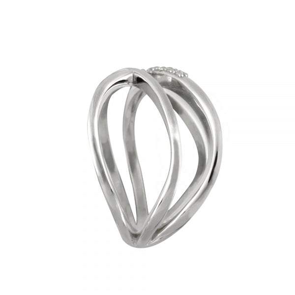 ダイヤモンド プラチナリング(インデックス/クロスモチーフ/4月誕生石)《WRGD3556》