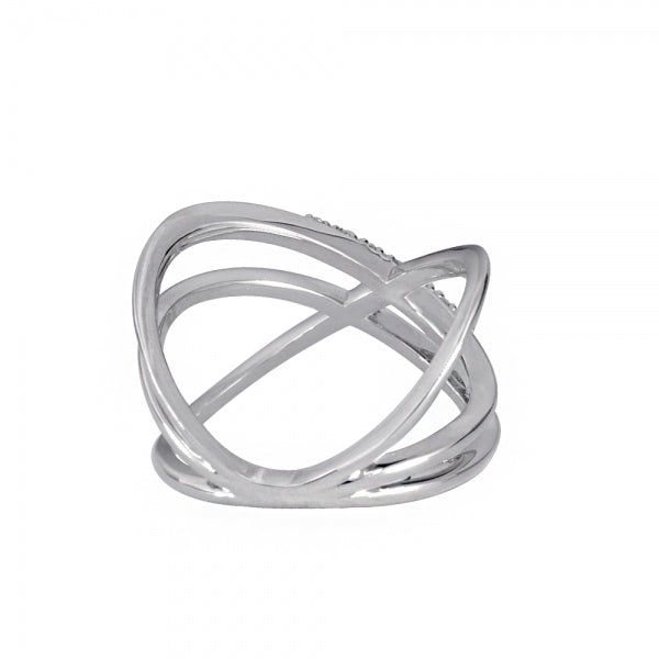 ダイヤモンド プラチナリング(インデックス/クロスモチーフ/4月誕生石)《WRGD3556》