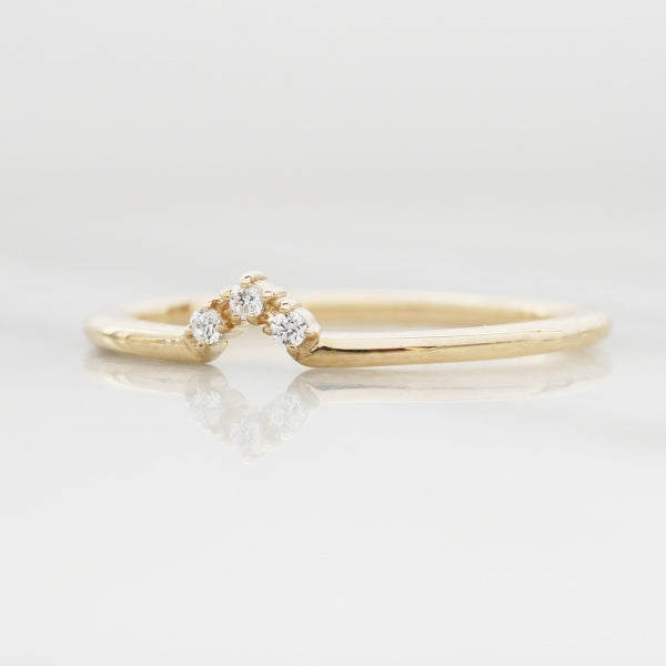 ブルーオパール/キュービックジルコニア K10リング(クレサンベール/モンプレジール/トリリアントバフ/3Way/10月誕生石)《WRGW3978》