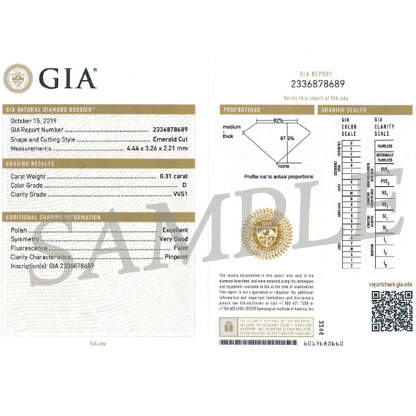 ダイヤモンド プラチナリング(0.3カラット/Dカラー/VVS1/エメラルドカット/一粒/タンク/4月誕生石/GIAグレーディングレポート付き)《WRGD3755》