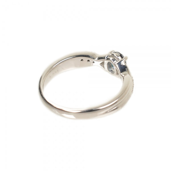 アレキサンドライト/ダイヤモンド K18リング(クレサンベール/オーバル/クロスモチーフ/6月誕生石)《BRGA2653》