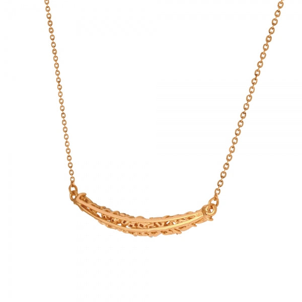 ダイヤモンド K18ネックレス(計0.25カラット/テーパーバケット/パヴェ/デコルテ/4月誕生石)《WPDD3873》