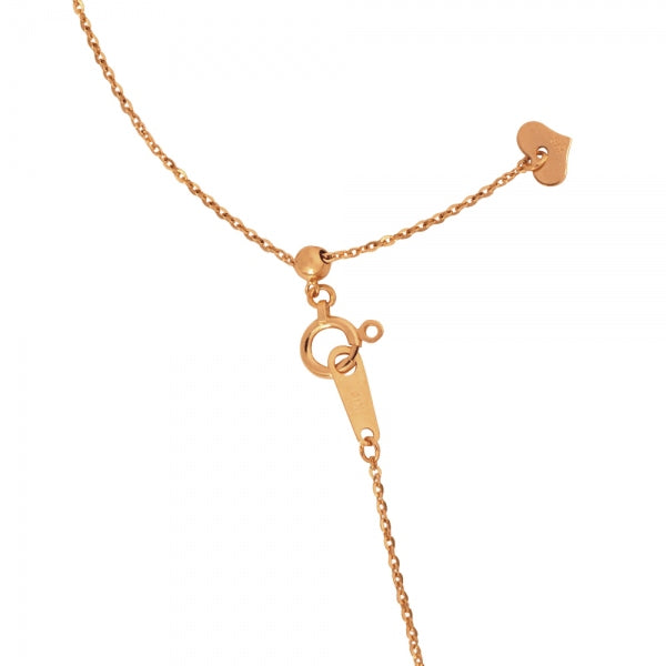 ダイヤモンド K18ネックレス(計0.25カラット/テーパーバケット/パヴェ/デコルテ/4月誕生石)《WPDD3873》