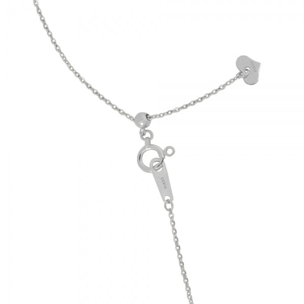 ダイヤモンド プラチナネックレス(計0.25カラット/テーパーバケット/パヴェ/デコルテ/4月誕生石)《WPDD3871》