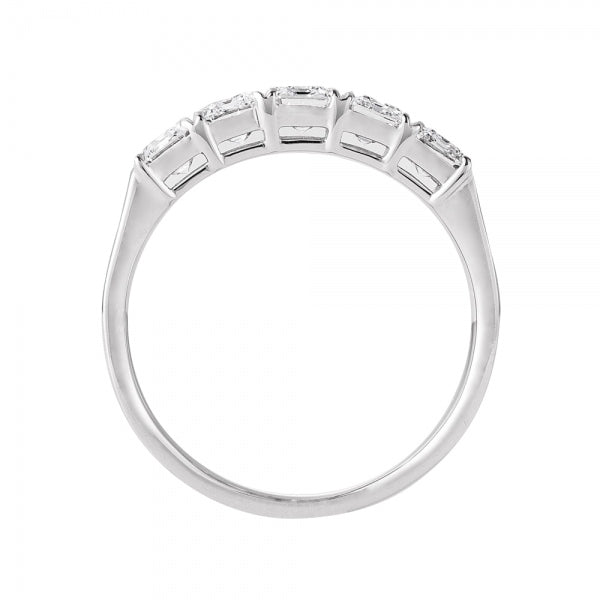 ダイヤモンド プラチナリング(1.5カラット/Dカラー/VVS1/エメラルドカット/一粒/4月誕生石/GIAグレーディングレポート付き)《JRGD1410》