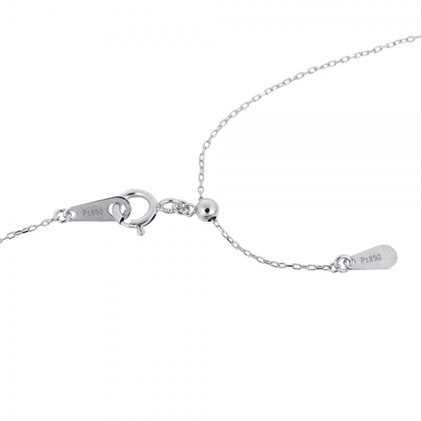 タンザナイト/ダイヤモンド プラチナネックレス(オーバル/12月誕生石)《WPDN3352》