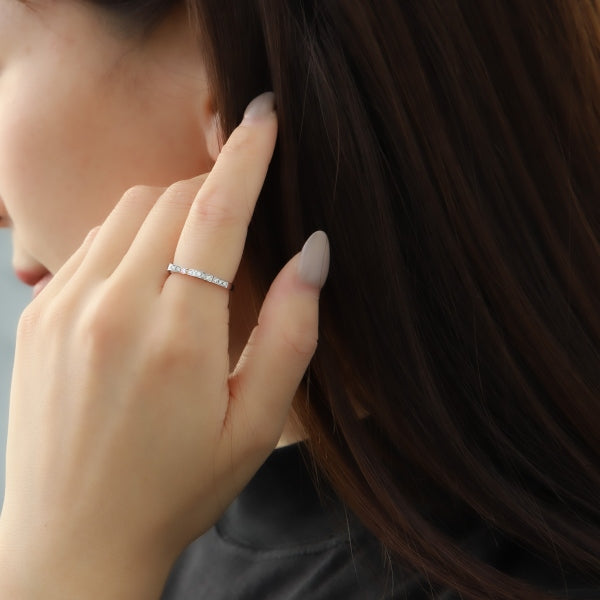 ピンクダイヤモンド/ダイヤモンド プラチナ /K18リング(アーガイル/リボンモチーフ/4月誕生石/アーガイルカード付き)《JRGD1783》