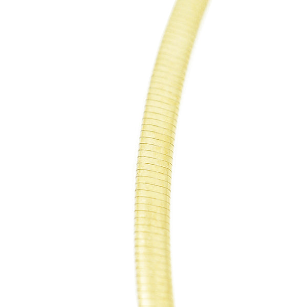 K18ネックレス(オメガ/幅3.0mm/マルチカラー/リバーシブル)《WNKY3750》