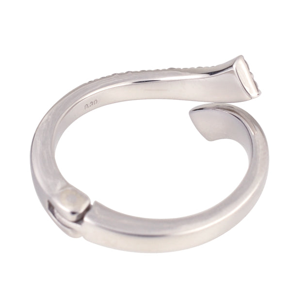 ダイヤモンド プラチナリング(計0.3カラット/フリーサイズ/4月誕生石)《WRGD3117》