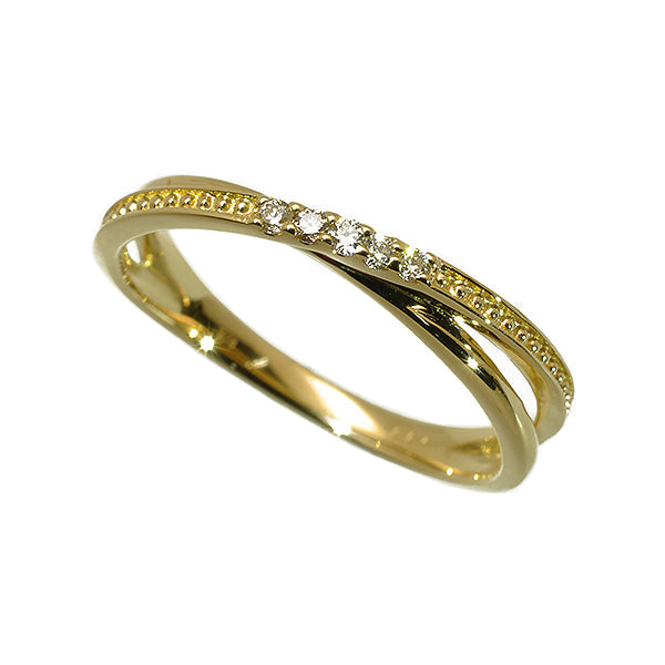 ダイヤモンド K18リング(4月誕生石)《WRGD9000》