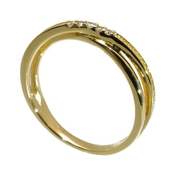 ダイヤモンド K18リング(4月誕生石)《WRGD9000》