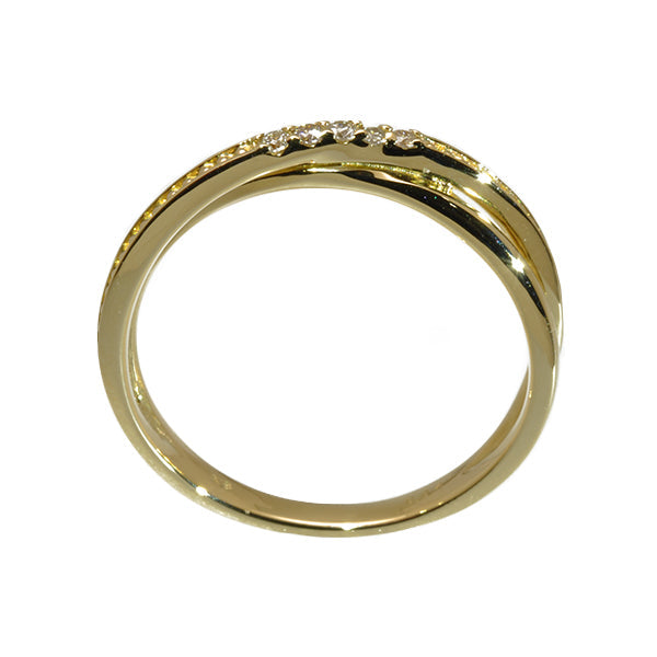 ダイヤモンド K18リング(4月誕生石)《WRGD9000》