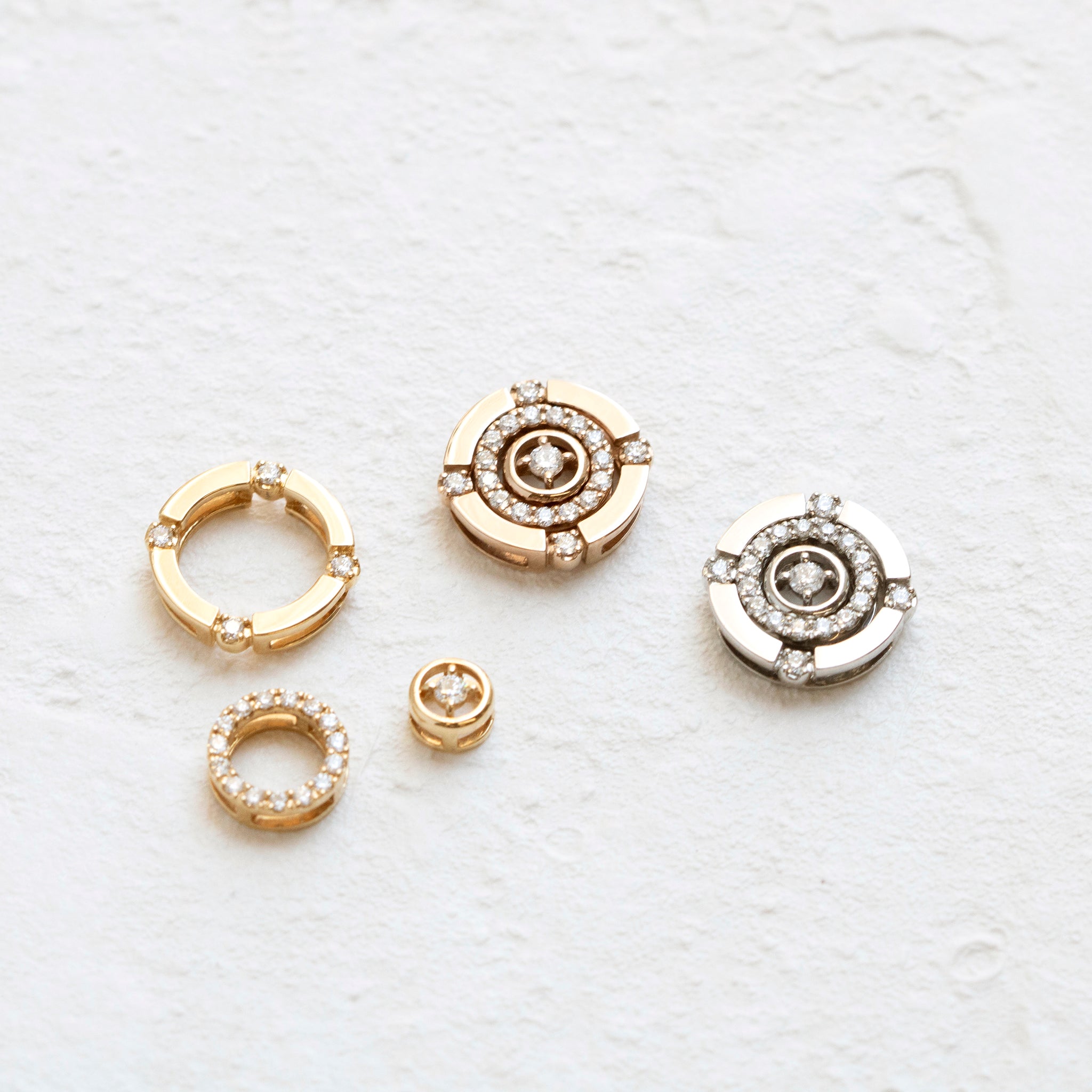 ダイヤモンド K18ネックレス(ピンクゴールド/4月誕生石/鑑別書付)《14DB0827》