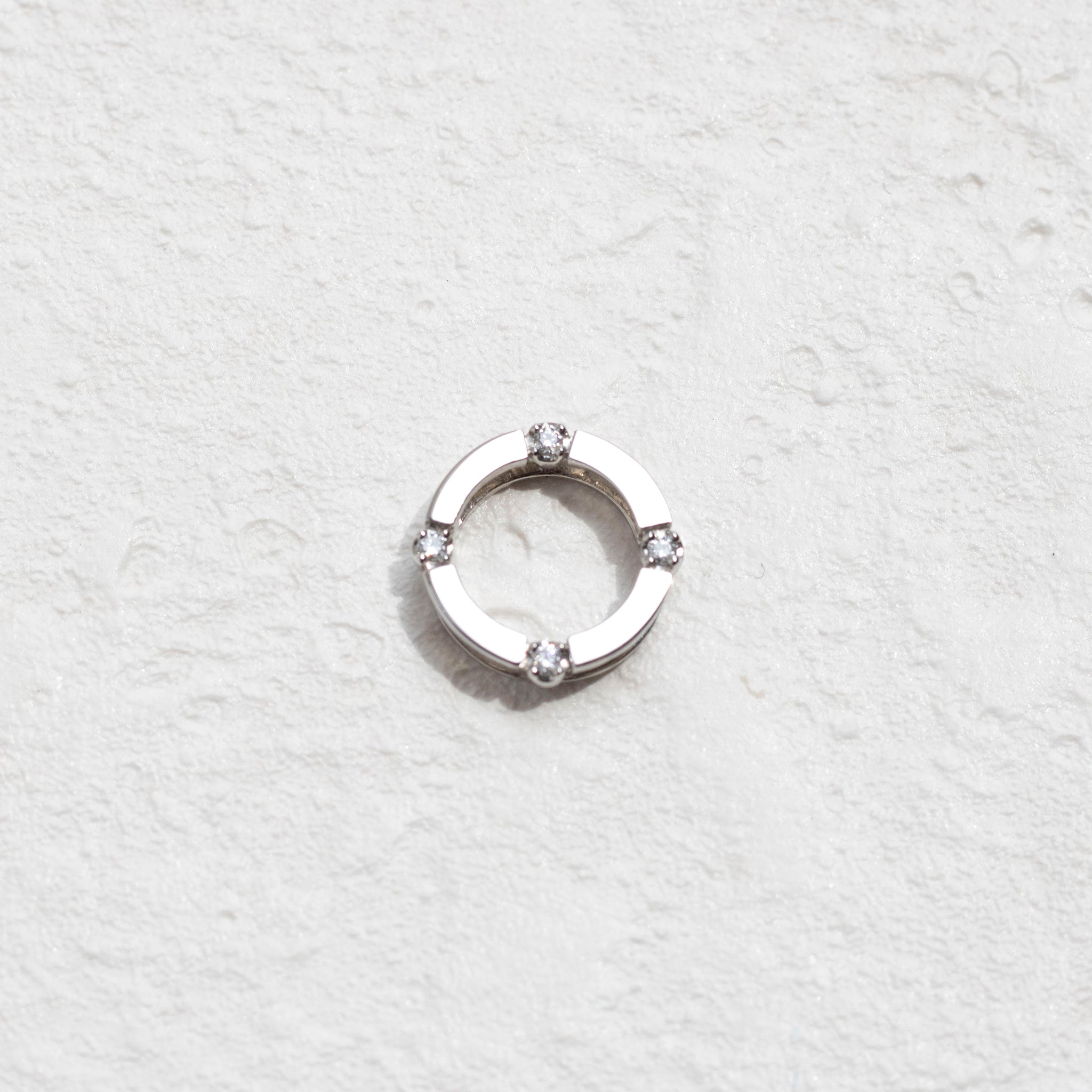 ダイヤモンド プラチナペンダントトップ(4月誕生石)《14DB0828》